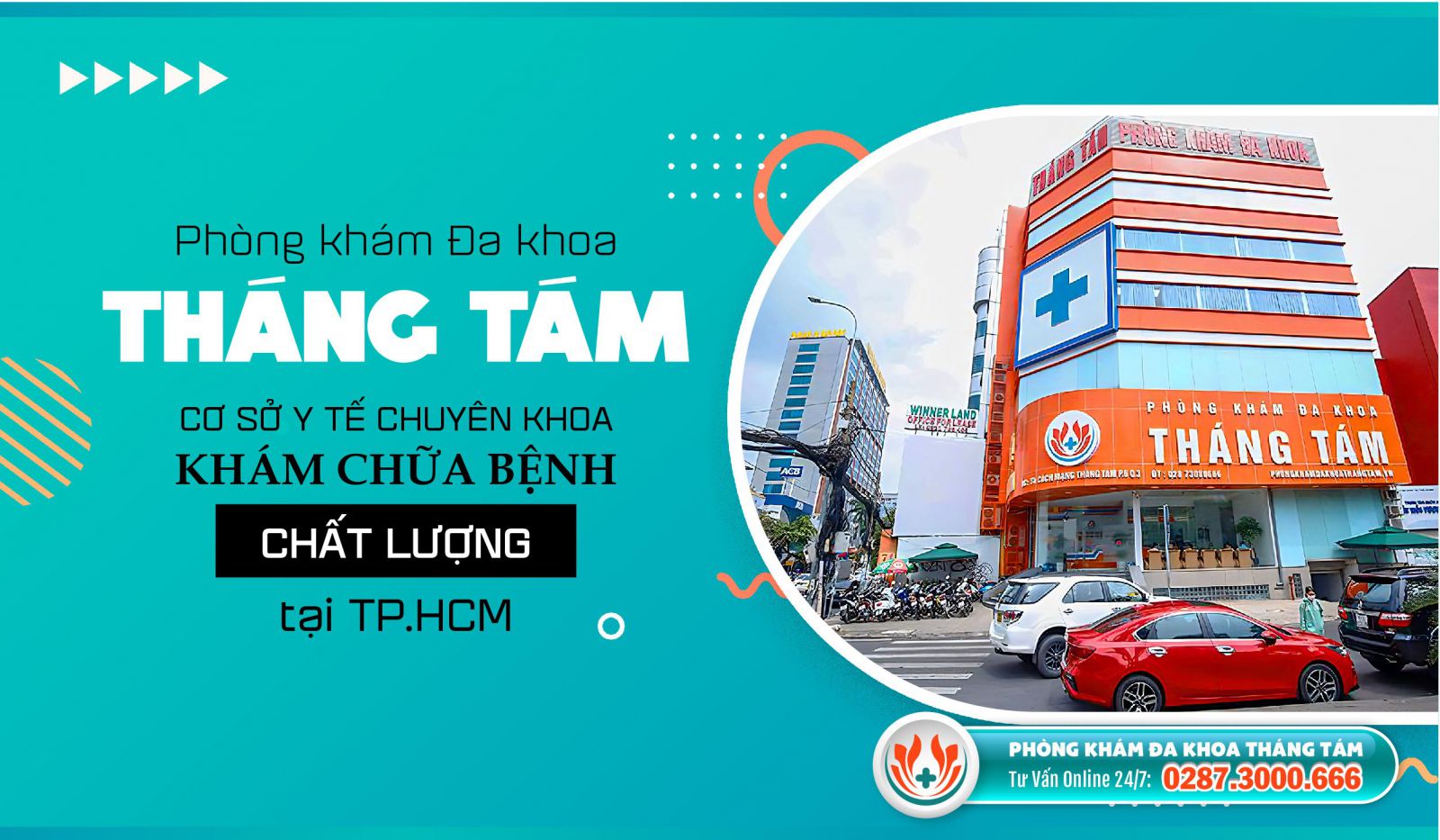 Phòng Khám Đa Khoa Tháng Tám là phòng khám đa khoa quận 5 chất lượng