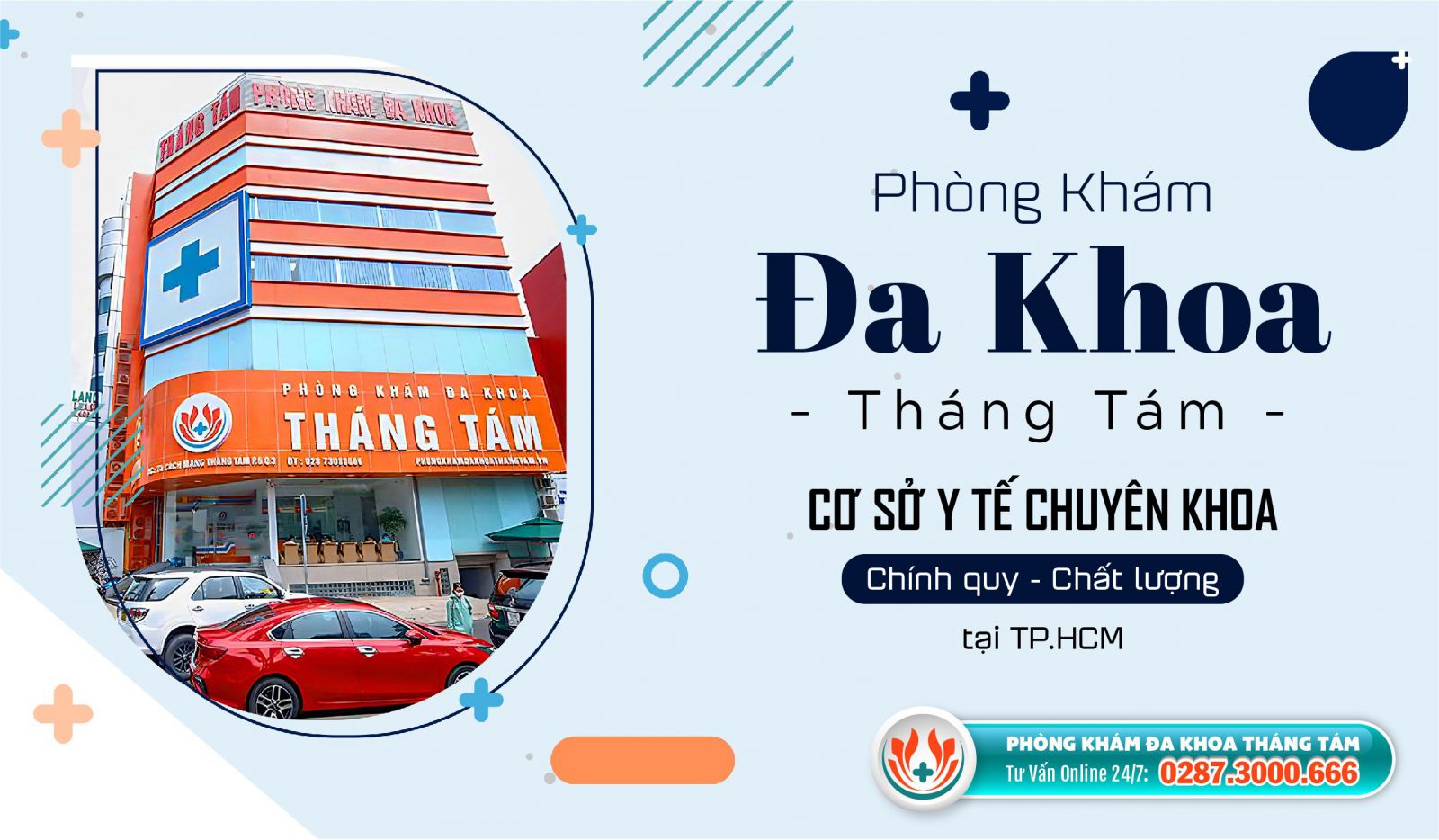 Phòng Khám Đa Khoa Tháng Tám là phòng khám đa khoa quận 6 uy tín