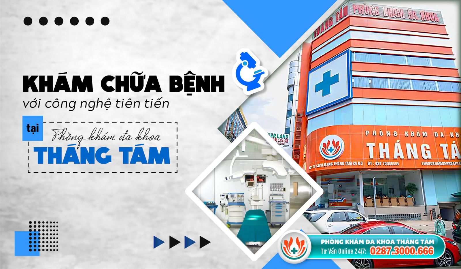 Đa khoa Tháng Tám là nơi khám chữa bệnh tin cậy của mọi nhà